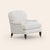 Powder Sofia Lounge Chair by Ceraudo For Sale - Image 9 of 9