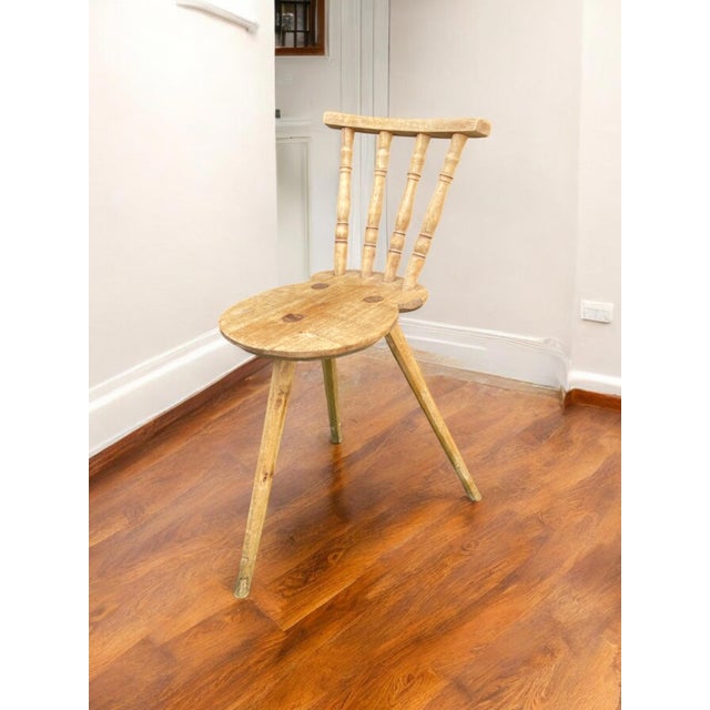 Alpine Chair in Maple, 1890s For Sale - Image 4 of 16