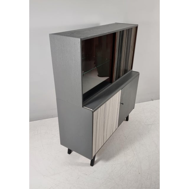 Vintage Display Cabinet with Glass, 1970s, in Flawless conditions. Designed 1970 to 1979