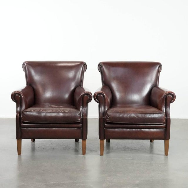 Sheepskin Armchairs, Set of 2 For Sale - Image 16 of 16