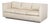Modern White Upholstered Sofa For Sale