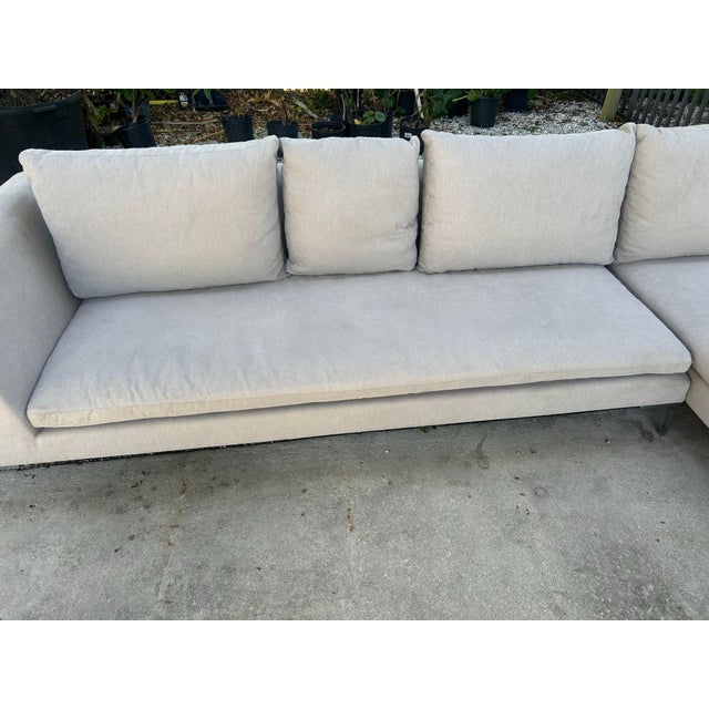 Lazar Modern Down Sectional For Sale - Image 4 of 7