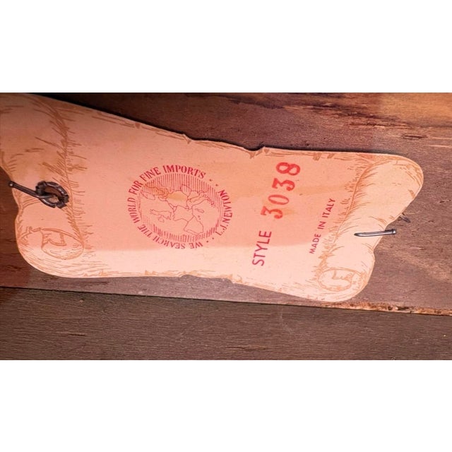 Lj Newton Italian Burl Coffee Table on Casters For Sale - Image 12 of 12