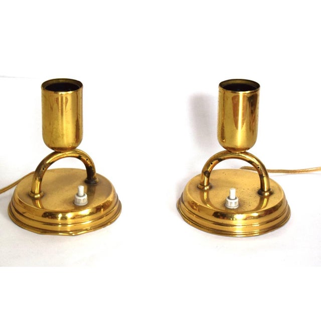Small Mid-Century Table Lamps, 1950s, Set of 2 For Sale - Image 10 of 10