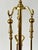 1980s Set of Federal Style Solid Brass Fireplace Piece Tools For Sale In Cincinnati - Image 6 of 14