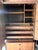 Mid-Century Modern 1970s Tobago Brutalist Walnut Armoire / Wardrobe Cabinet For Sale - Image 3 of 14