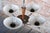 White Art Deco Chandelier in Chromed Steel and Beech, Czech, 1920s For Sale - Image 8 of 14