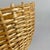 Mid-Century Rattan and Brass Pendant Light, Sweden, 1950s For Sale - Image 10 of 18