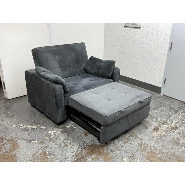 Twin Size Serta Convertible Sleeper Chair For Sale - Image 11 of 12