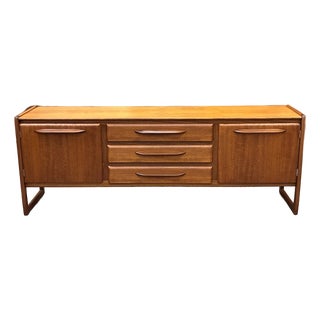 European Mid Century Modern Teak Credenza c.1960 For Sale