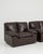 Brown Pair of Bonheur Armchairs by Ammannati & Vitelli, Antique, Italy, Circa 1970 For Sale - Image 8 of 14