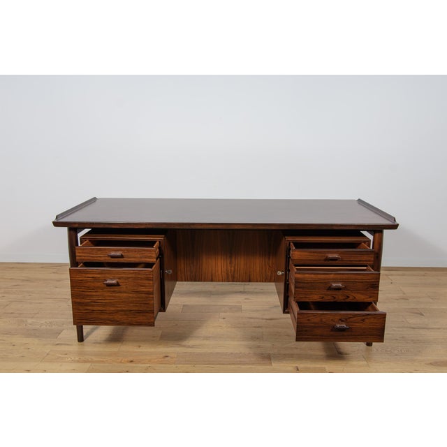 Mid-Century Modern Rosewood Desk by Arne Vodder for Sibast, 1960s For Sale - Image 14 of 18