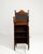 Traditional 19th Century France Edwardian Brown Wood Display Cabinet For Sale - Image 3 of 11