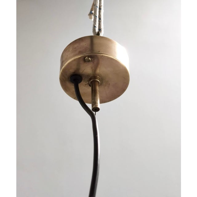 Vintage Murano Glass Pendant Light by Angelo Barovier for Barovier & Toso, 1960s For Sale - Image 4 of 13