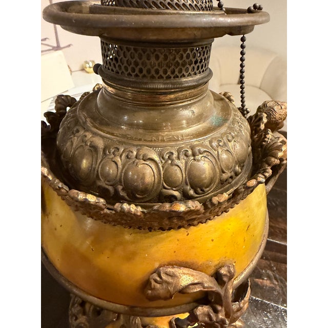 Metal Antique Figural Rochester Lamp Company New Rochester Lamp. For Sale - Image 7 of 18