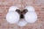 White Mid-Century Modern Chandelier in Chromed Steel and Opaline Glass, Czech, 1960s For Sale - Image 8 of 10