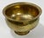 Mid 20th Century Vintage Hammered Brass Pedestal Bowl For Sale - Image 5 of 8