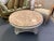 Rose Tarlow Vintage French Neoclassical Rose Tarlow Style Marble and Wood Coffee Table For Sale - Image 4 of 9