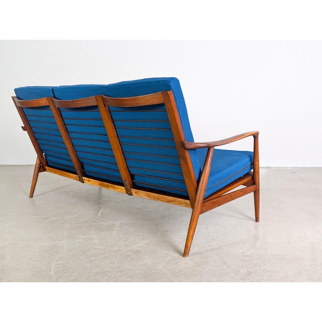 Wood Mid-Century Modern Danish Sofa in Teak, 1960 For Sale - Image 7 of 12