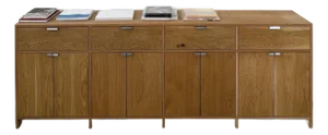 Credenza Custom-Made American Oak