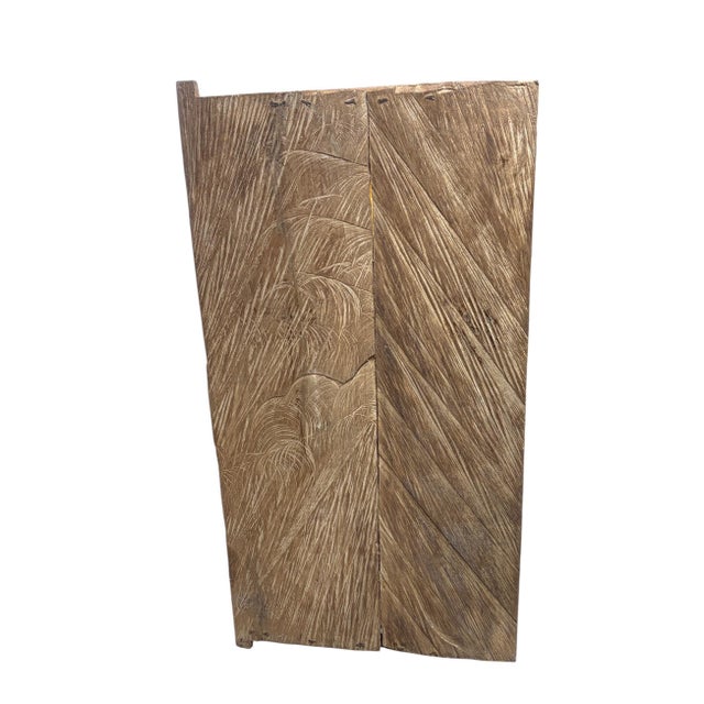 Brown Vintage Dogon Granary Door With Nommo Ancestors Mali African 46" H For Sale - Image 8 of 11