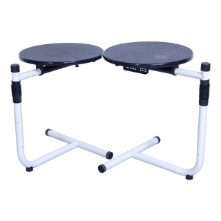 Servomuto Segato X Magis Leggio Nightstand Table by Lucci & Orlandini for Magis, 1980s, Set of 2 For Sale