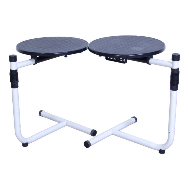 Servomuto Segato X Magis Leggio Nightstand Table by Lucci & Orlandini for Magis, 1980s, Set of 2 For Sale