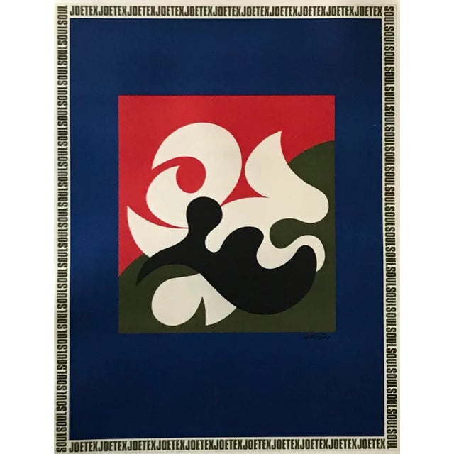 Mid-Century Modern Original Vintage 1960s Vittorio Fiorucci Poster, Joe Tex For Sale - Image 3 of 7