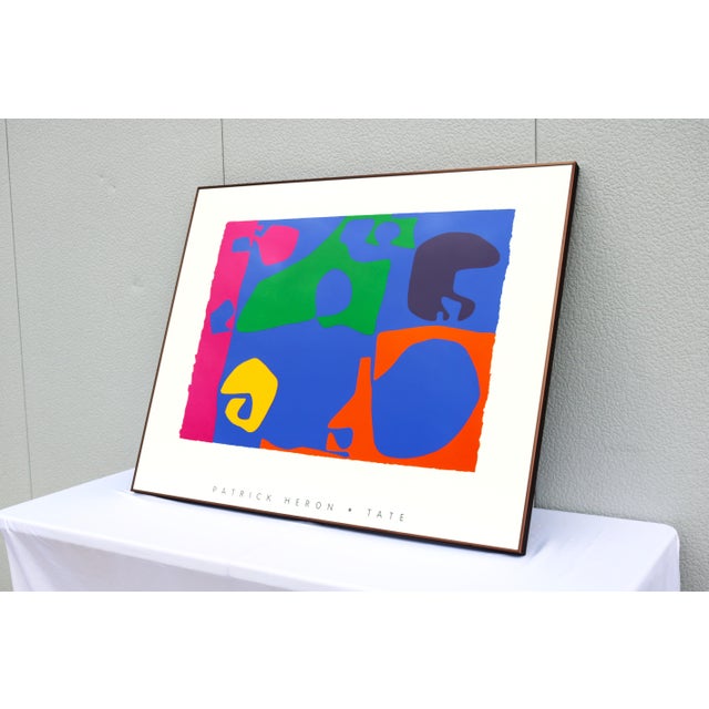 1970s Patrick Heron "January 1973 : 14" Abstract Screenprint Artwork by Tate Gallery For Sale - Image 5 of 14