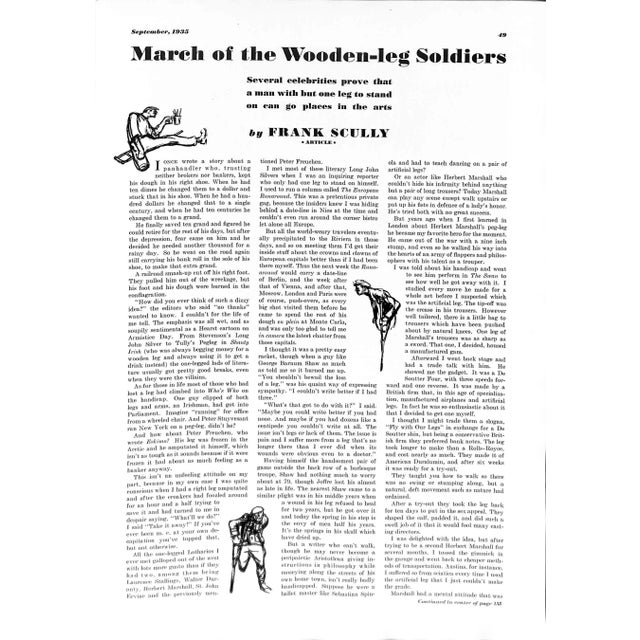 1930s Esquire September 1935 For Sale - Image 5 of 6