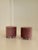Vintage Poufs in Textile, 1970s, Set of 2, in Flawless conditions. Designed 1970 to 1979