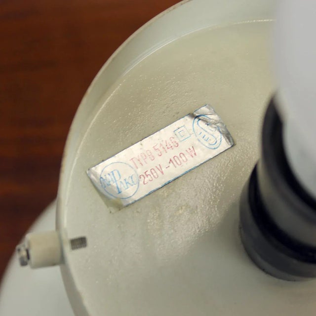 Space Age Table Lamp in Metal and Glass from Napako, Former Czechoslovakia 1970s For Sale - Image 12 of 13