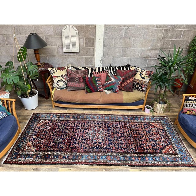 Textile Vintage Middle Eastern Malayer Rug For Sale - Image 7 of 16