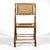 Mid 20th Century Bamboo & Cane Folding Side Chairs For Sale - Image 5 of 11