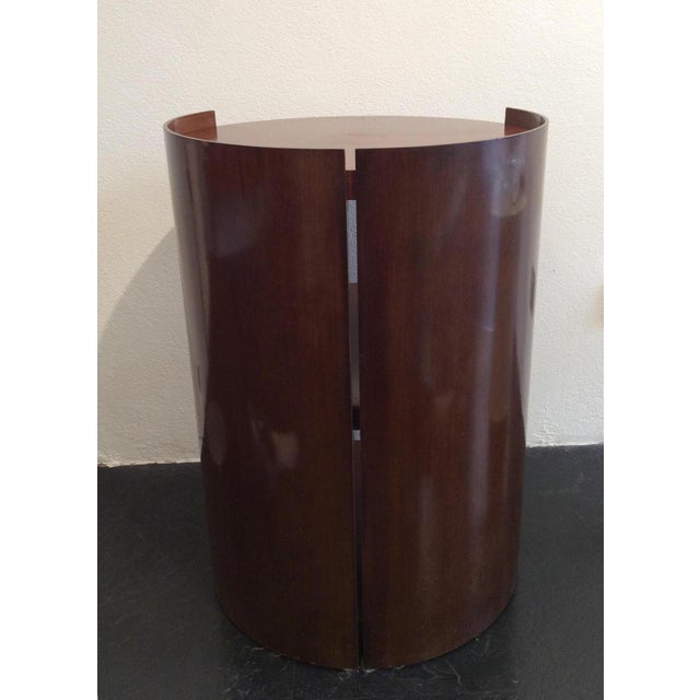 Wood Small Wooden Cabinet with Shelves, Italy, 1970s For Sale - Image 7 of 14