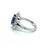 Natural Tanzanite Diamond Ring 6.5 14k W Gold 2.61 TCW Certified For Sale - Image 10 of 14