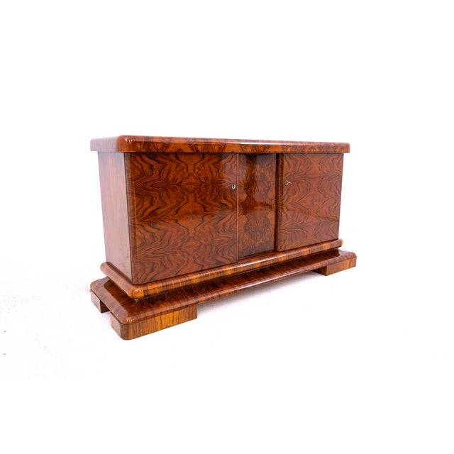 Art Deco Chest of Drawers, Poland, 1930 For Sale - Image 4 of 17