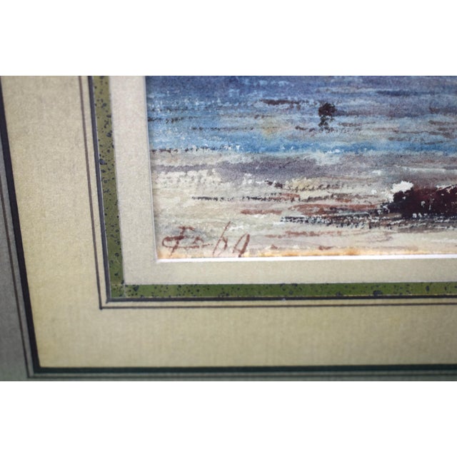 Mid 19th Century Near Montrose, Angus Scottish Watercolour by James Cassie r.s.A. For Sale - Image 5 of 5