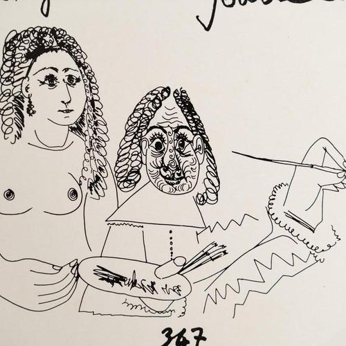 Pablo Picasso, 347 Grabados, 1968, Paper For Sale - Image 4 of 13