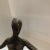 Vintage Cast Bronze Abstract Ballerina Figure For Sale - Image 11 of 13