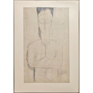 A. Modigliani, Cariatide/Caryatid, Lithograph For Sale