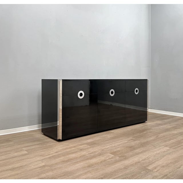 Vintage Lacquered Sideboard Cabinet by Mario Sabot, 1970s For Sale - Image 10 of 10