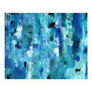"It's a Blue Thing" Original Canvas Limited Edition Abstract Art Print