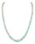 Natural Opal Faceted Bead Single Strand Necklace on Sale 14 K Gold Lobster Clasp For Sale