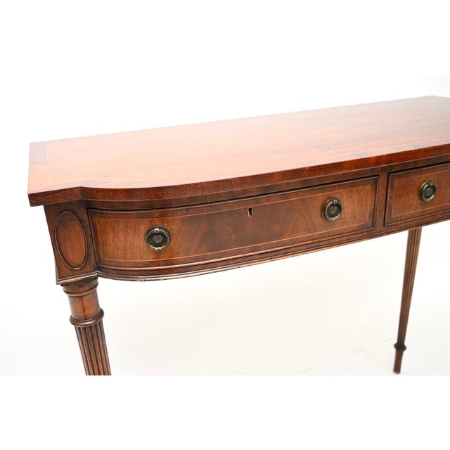 Georgian Inlaid Console Table, 1930s For Sale - Image 9 of 11