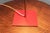 Red Desk Lamp in the style of Louis Kalff For Sale - Image 8 of 10
