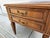 Late 20th Century Henredon Walnut Banded Top Two Drawer Side Table For Sale - Image 5 of 11
