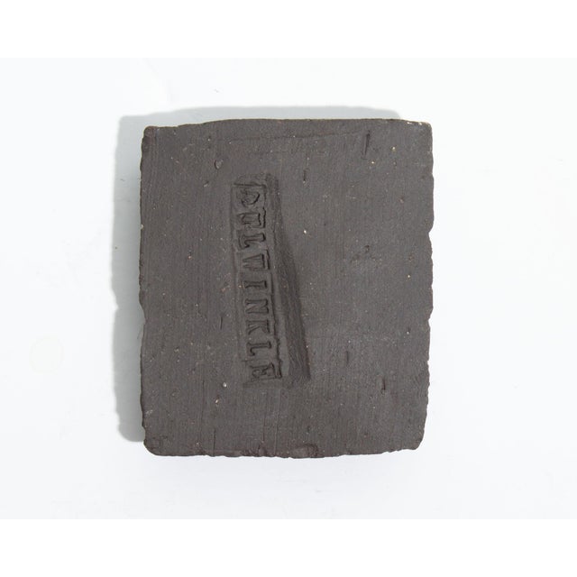 Late 20th Century Mark Bulwinkle Studio Pottery Tree Tile For Sale - Image 5 of 7