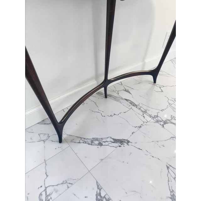 Mid-Century Modern Italian Console Table by Ezio Minotti, 1957 For Sale - Image 9 of 18