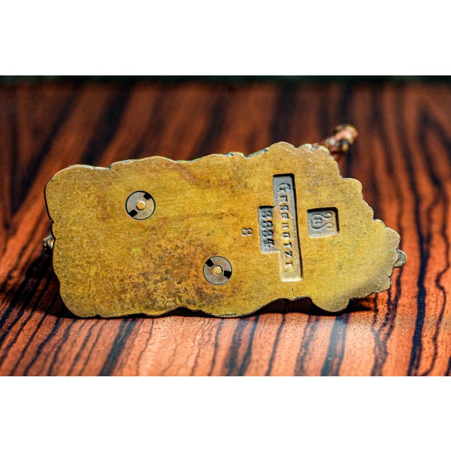 Exquisite Miniature Antique Austrian Cold Painted Bronze Polo Player on Horse Sports Statue Sculpture For Sale - Image 17 of 18